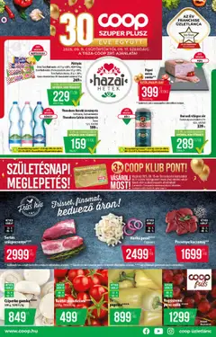 COOP - Szuper Plusz / Tisza - amely érvényes a következő dátumtól: 11.09.2025