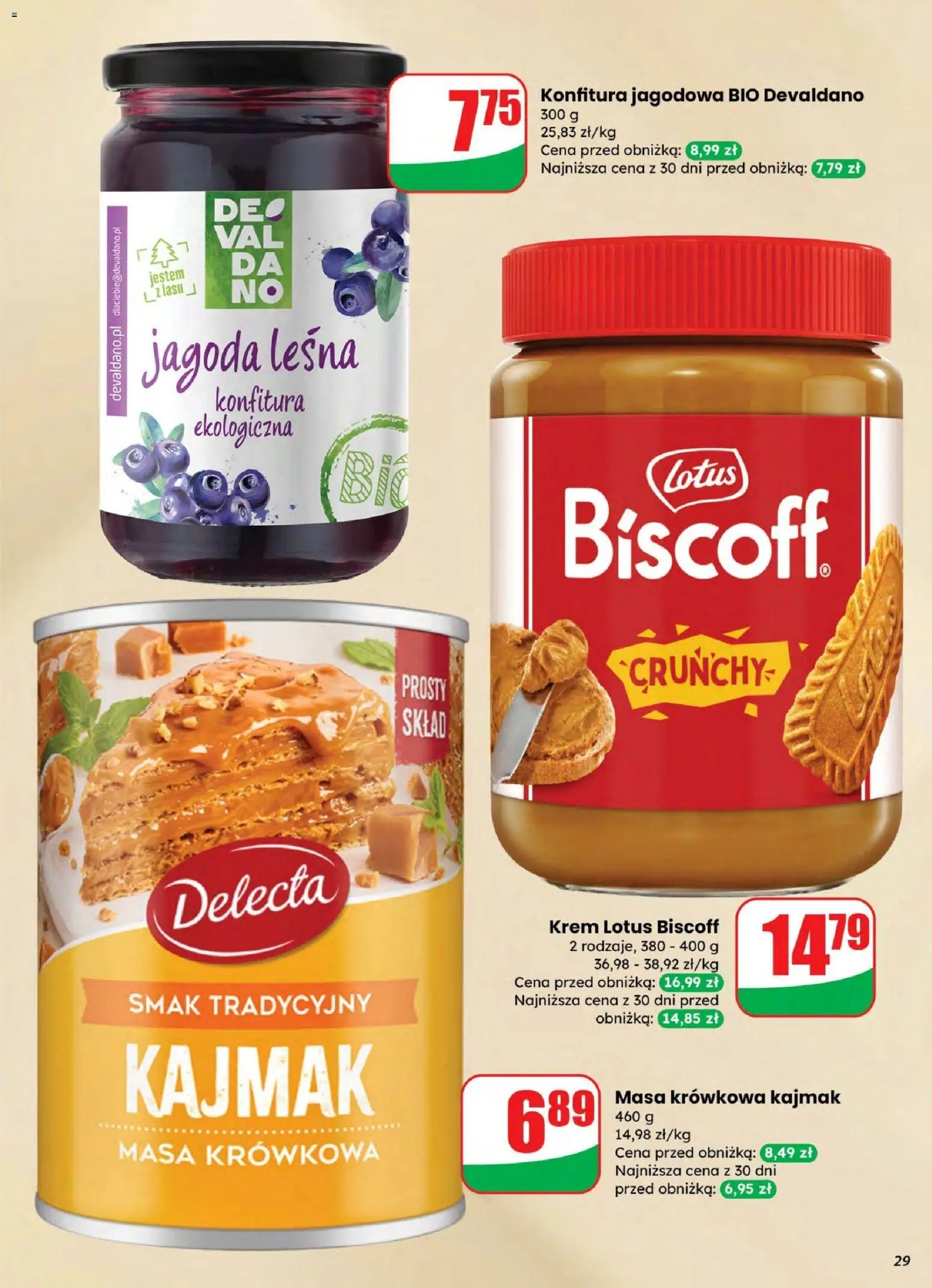 Dino gazetka od 04.03.2026 | Strona: 29 | Produkty: Kajmak, Krem