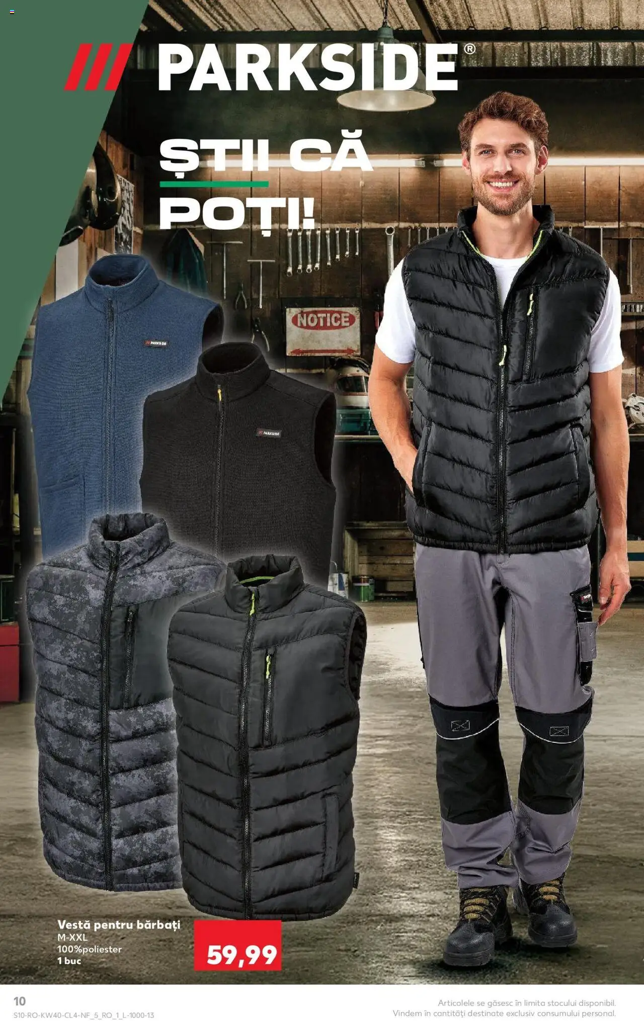Noul catalog Kaufland – valabil de la 01.10.2025 | Pagină: 10 | Produse: Vestă