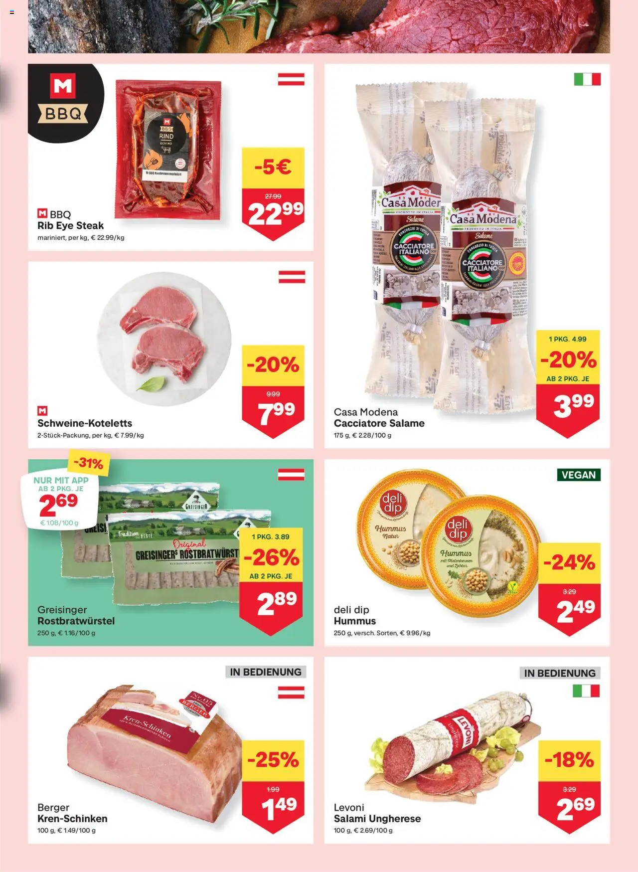 MPREIS Dellach im Drautal gültig ab 31.07.2025 | Seite: 3 | Produkte: Salami