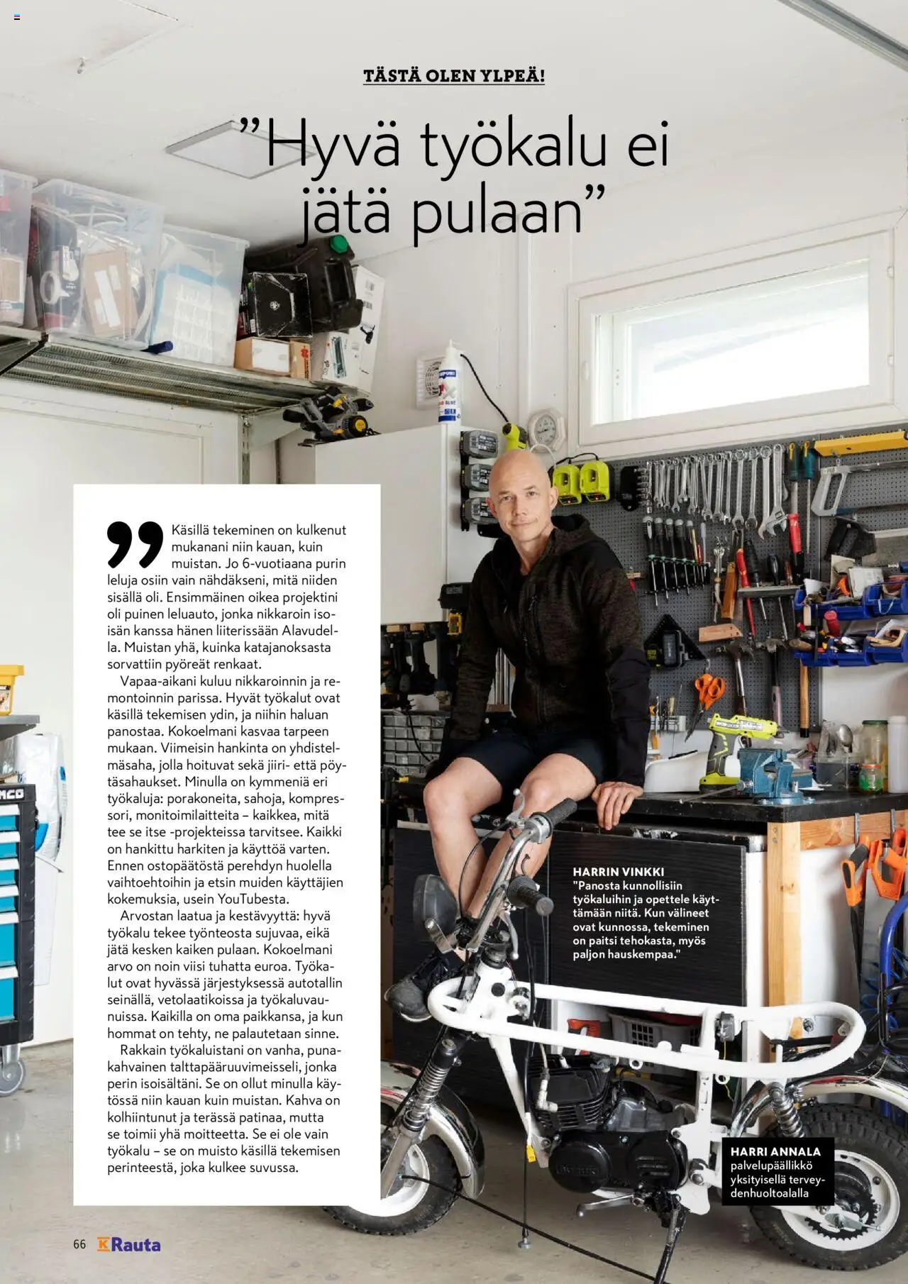 K-Rauta tarjoukset - Remppa-lehteä – voimassa 01.09.2025 alkaen | Sivu: 66 | Tuotteet: Tee