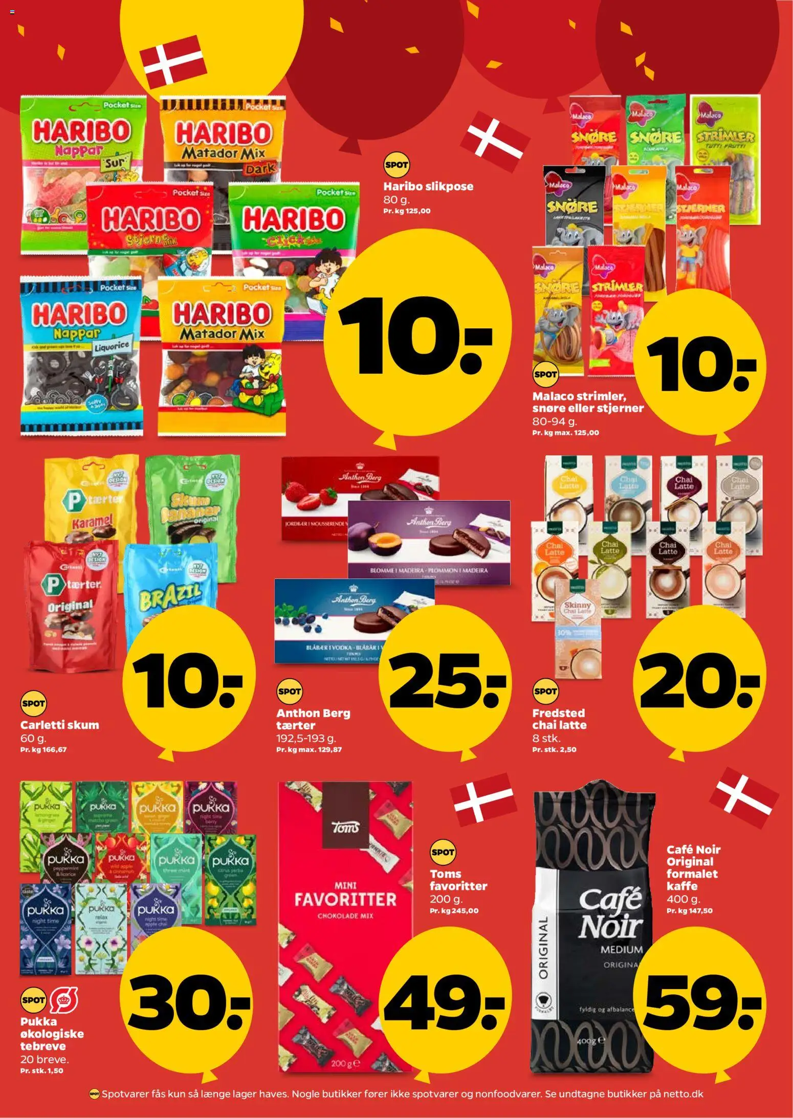 Netto tilbudsavis – gyldig fra 07.03.2026 | Side: 23 | Produkter: Blåbær, Kaffe, Chokolade, Jordbær