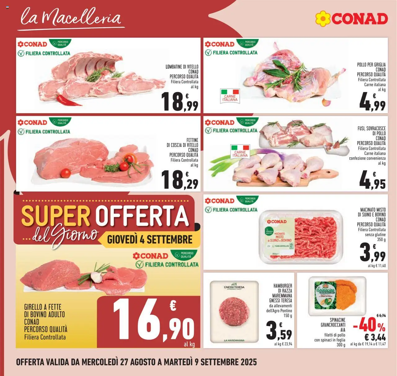 Volantino Conad del 27.08.2025 | Pagina: 6