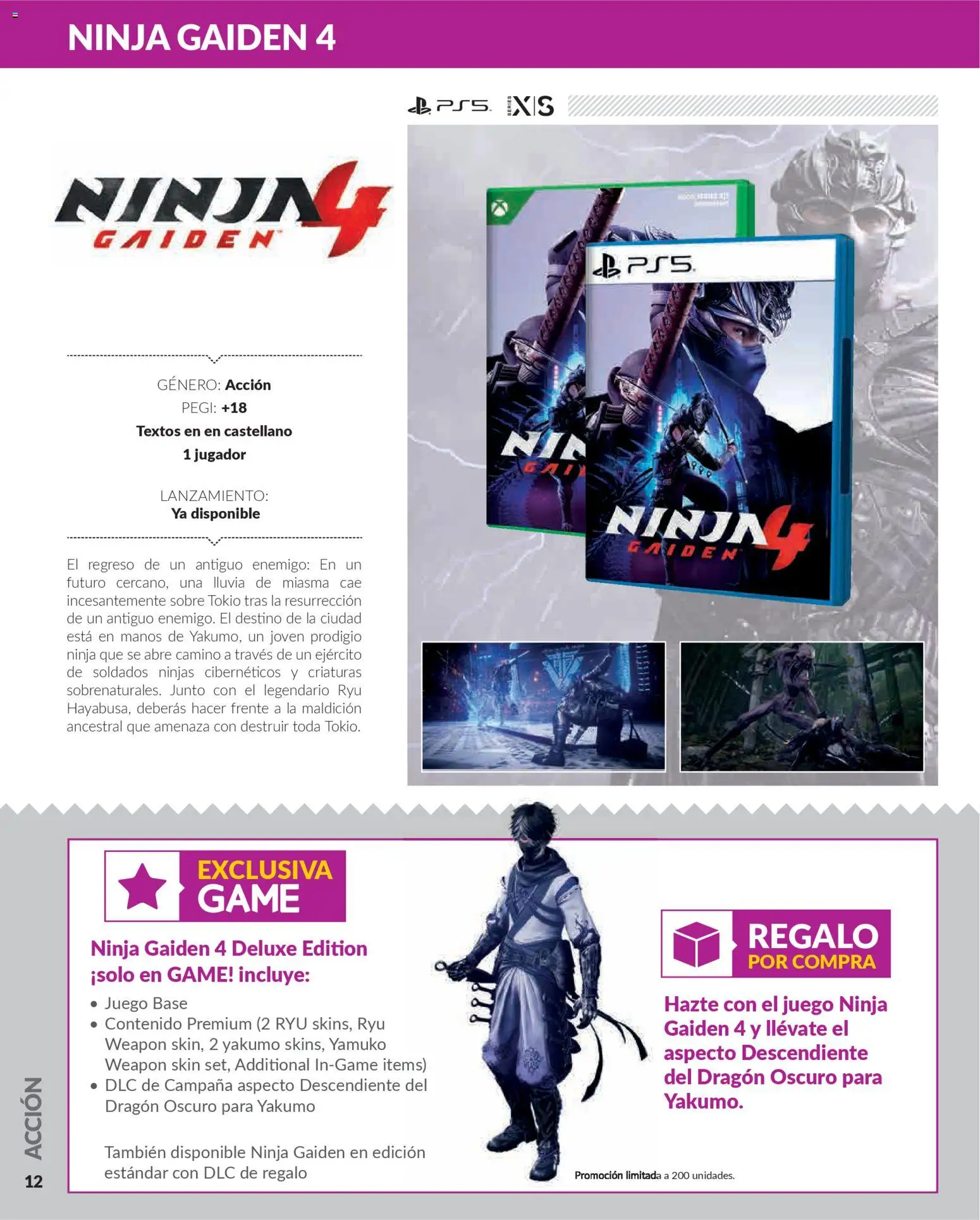 Game folleto │ válido desde el 03.12.2025 | Página: 12 | Productos: Jugador