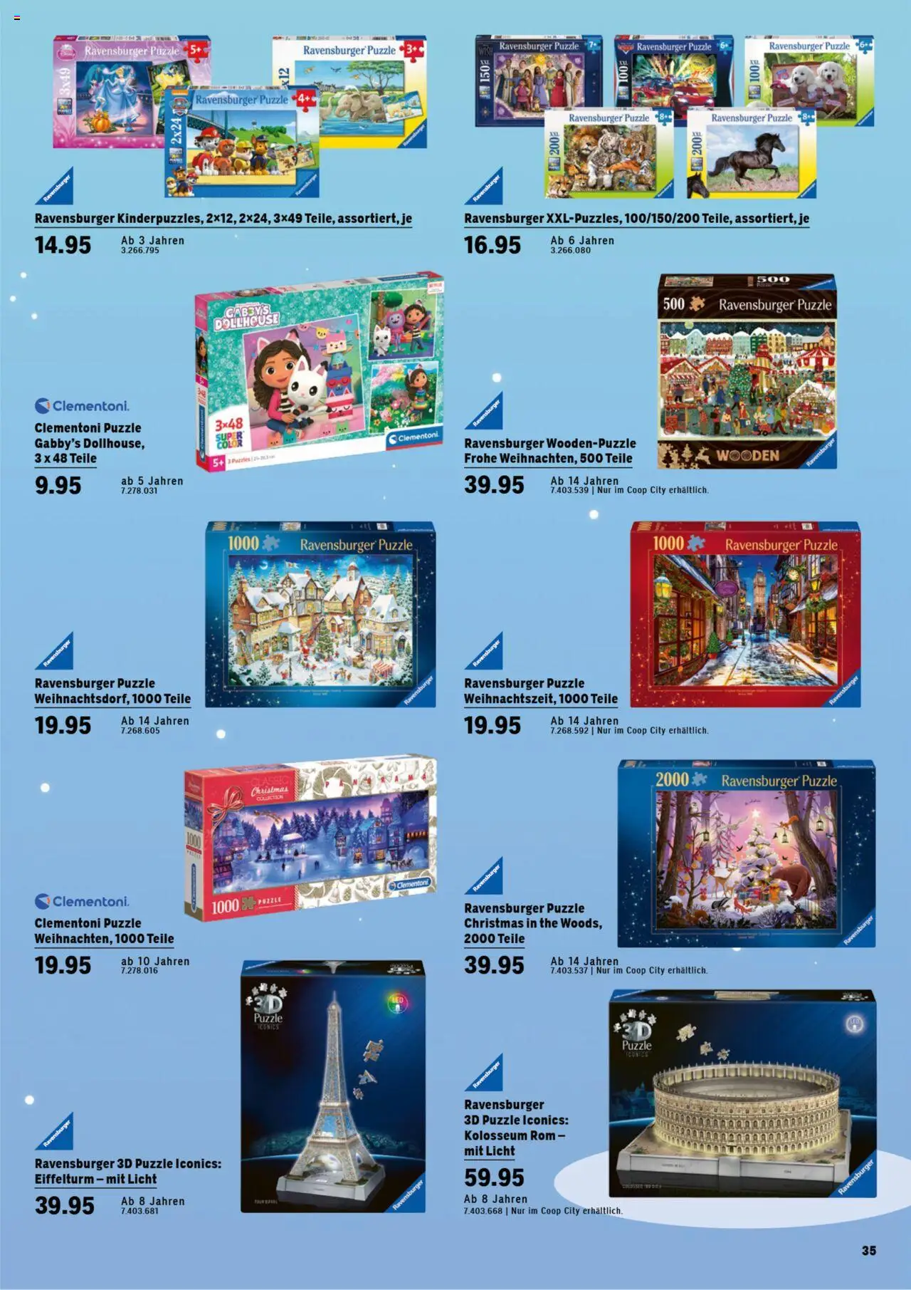 Coop Aktionen Zauberhafte Geschenkideen – gültig ab 08.10.2025 | Seite: 39