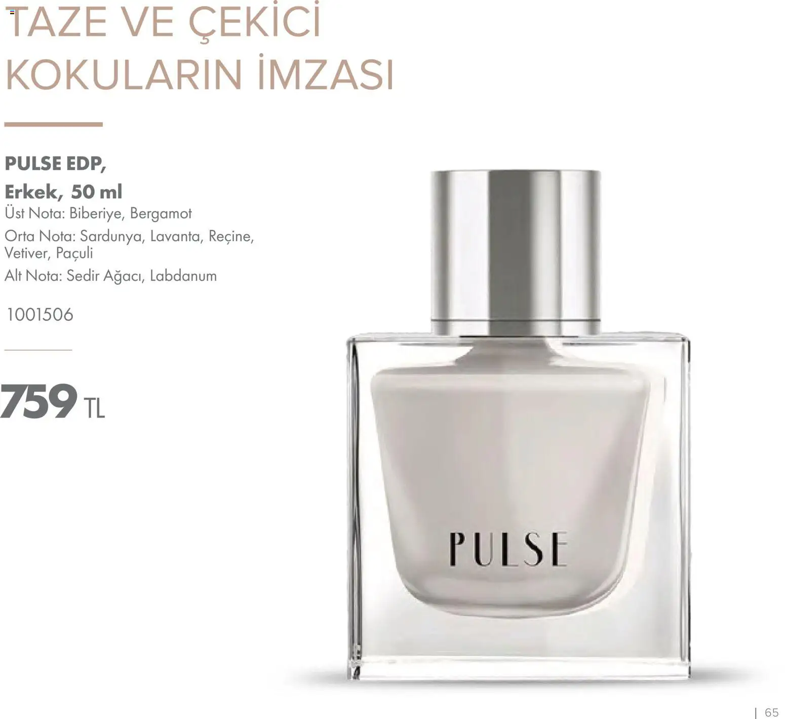 Farmasi Katalog - 01.11.2025 tarihinden itibaren geçerlidir | Sayfa: 65