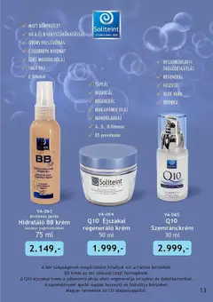 Katalógus Betly - Válogatás - amely érvényes a következő dátumtól: 26.08.2025 | Oldal: 13 | Termékek: BB krém, Aloe vera, Olaj, Bor