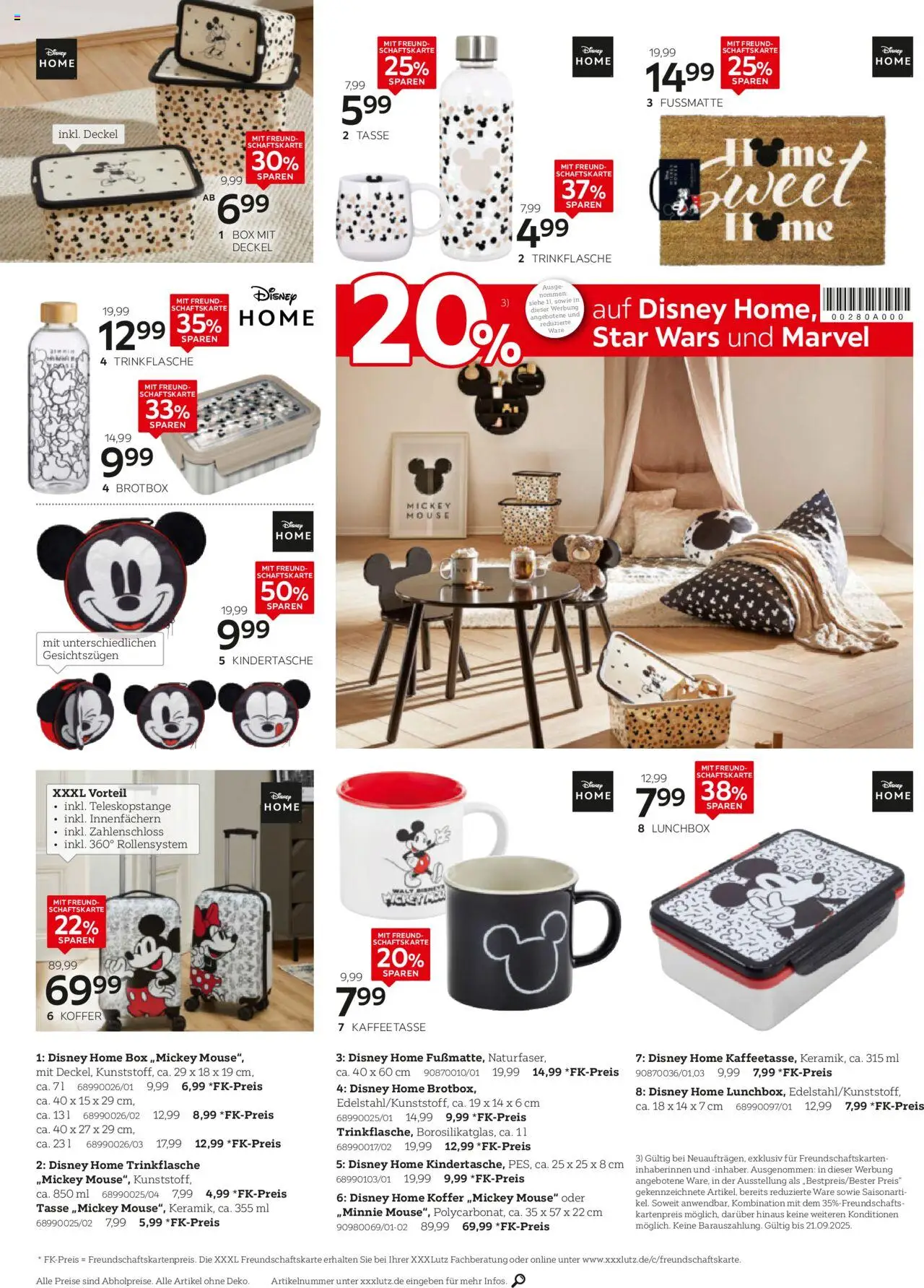 XXXL Lutz Prospekt 	 – gültig ab 08.09.2025 | Seite: 24 | Produkte: Box, Fußmatte, Koffer