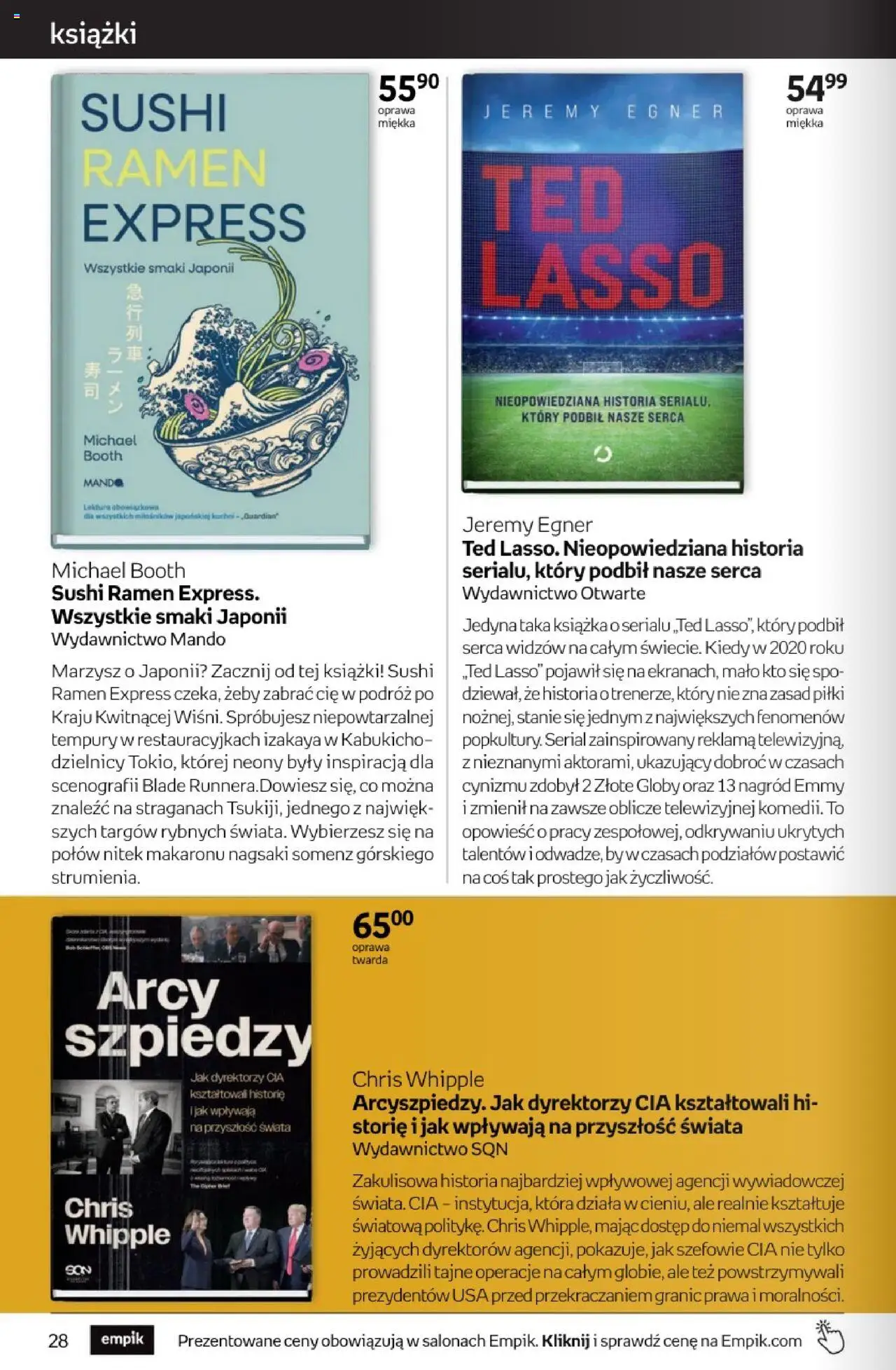 Empik promocje od 18.06.2025 | Strona: 28 | Produkty: Książki, Sushi