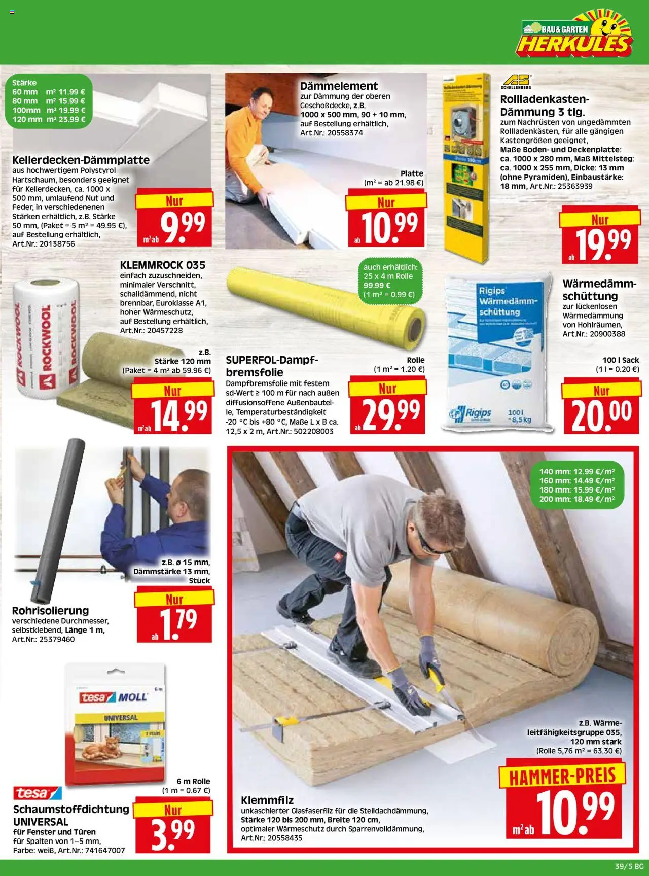 HERKULES Bau & Garten – gültig ab 22.09.2025 | Seite: 5