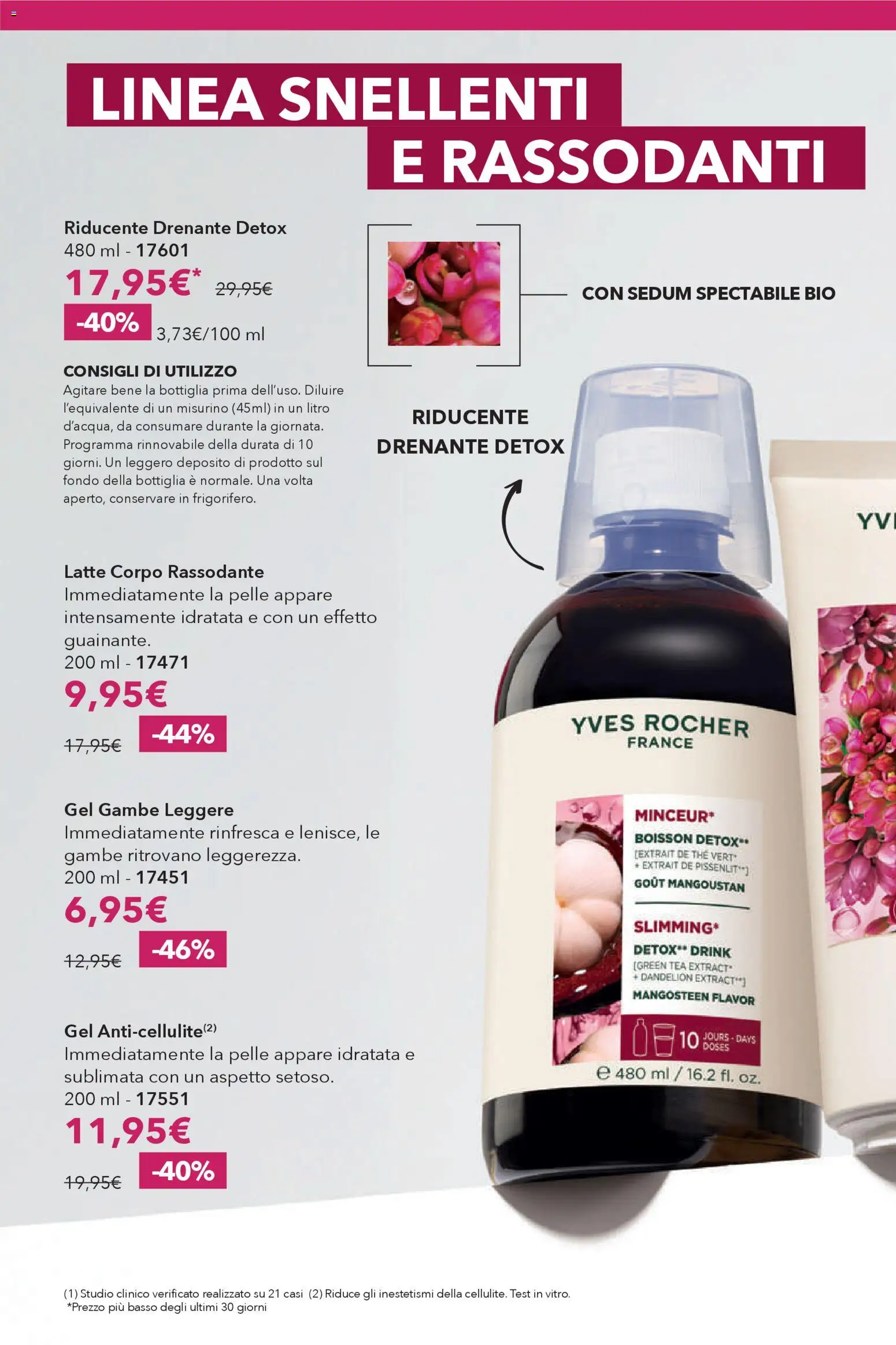 Volantino Yves Rocher del 12.03.2026 | Pagina: 66 | Prodotti: Latte, The, Bottiglia