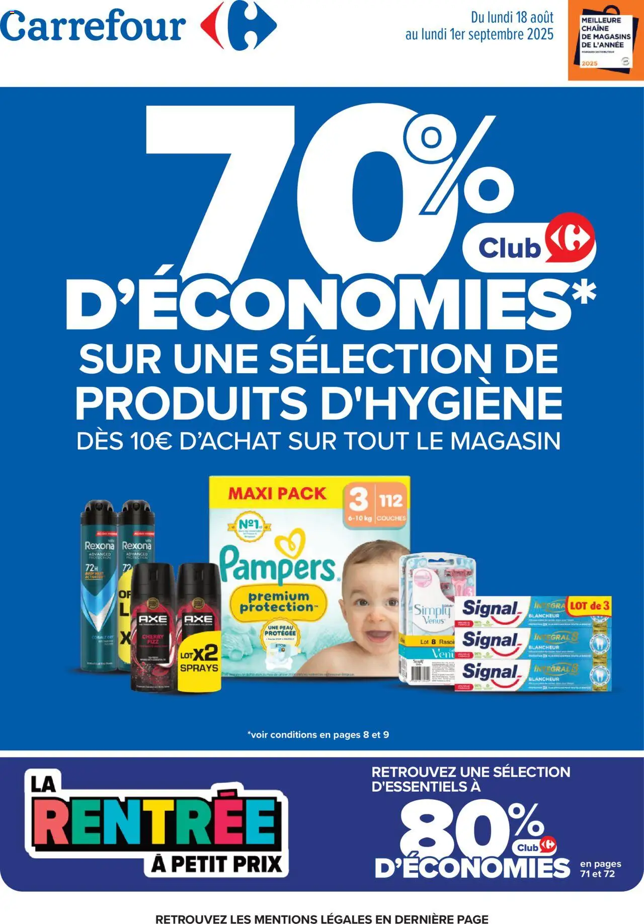  | Page: 1 | Produits: Couches, Pampers