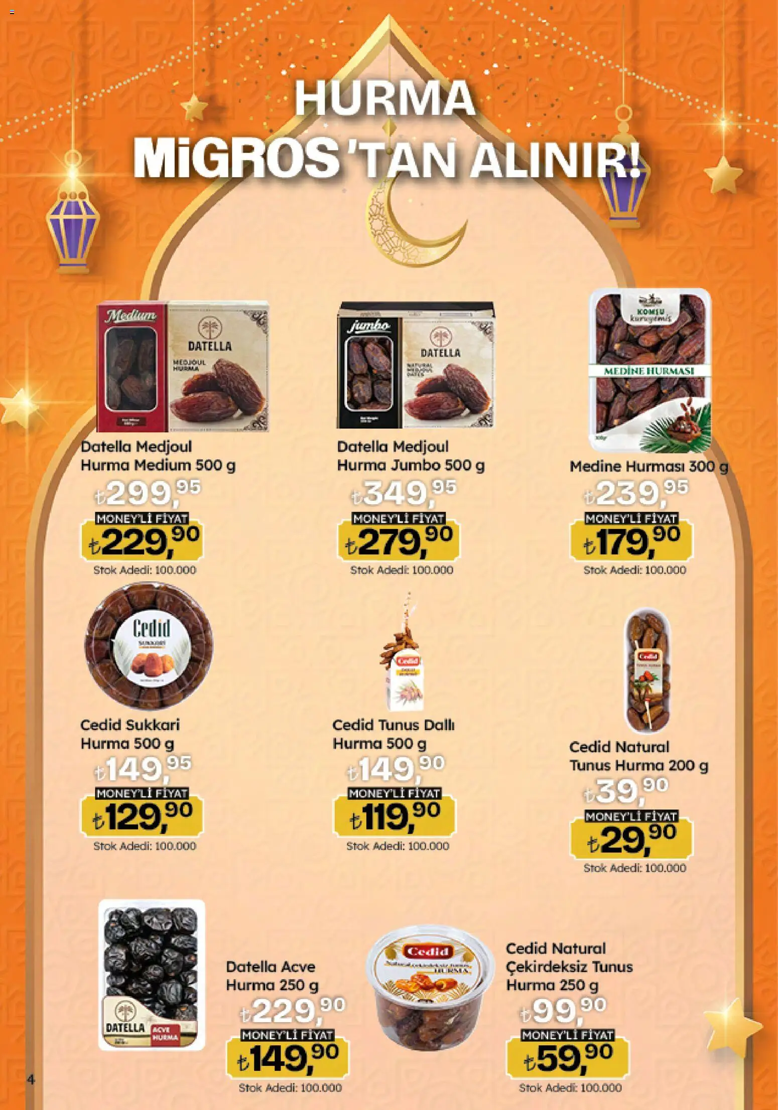 Migros Katalog - 5M Migroskop Dijital - 05.02.2026 tarihinden itibaren geçerlidir | Sayfa: 4 | Ürünler: Hurma