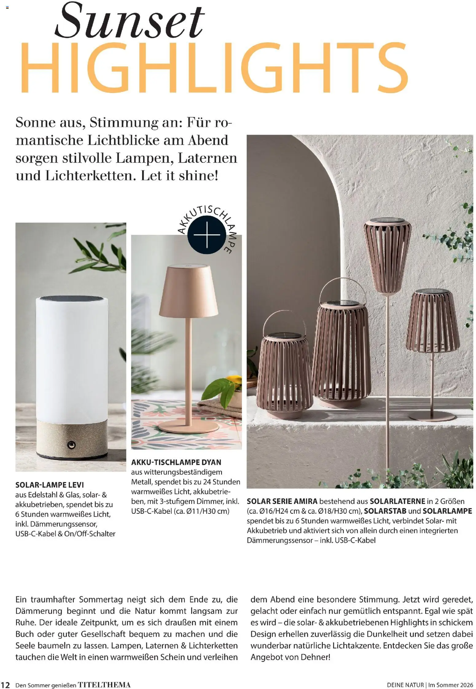 Dehner Prospekt 	 – gültig ab 17.04.2026 | Seite: 12