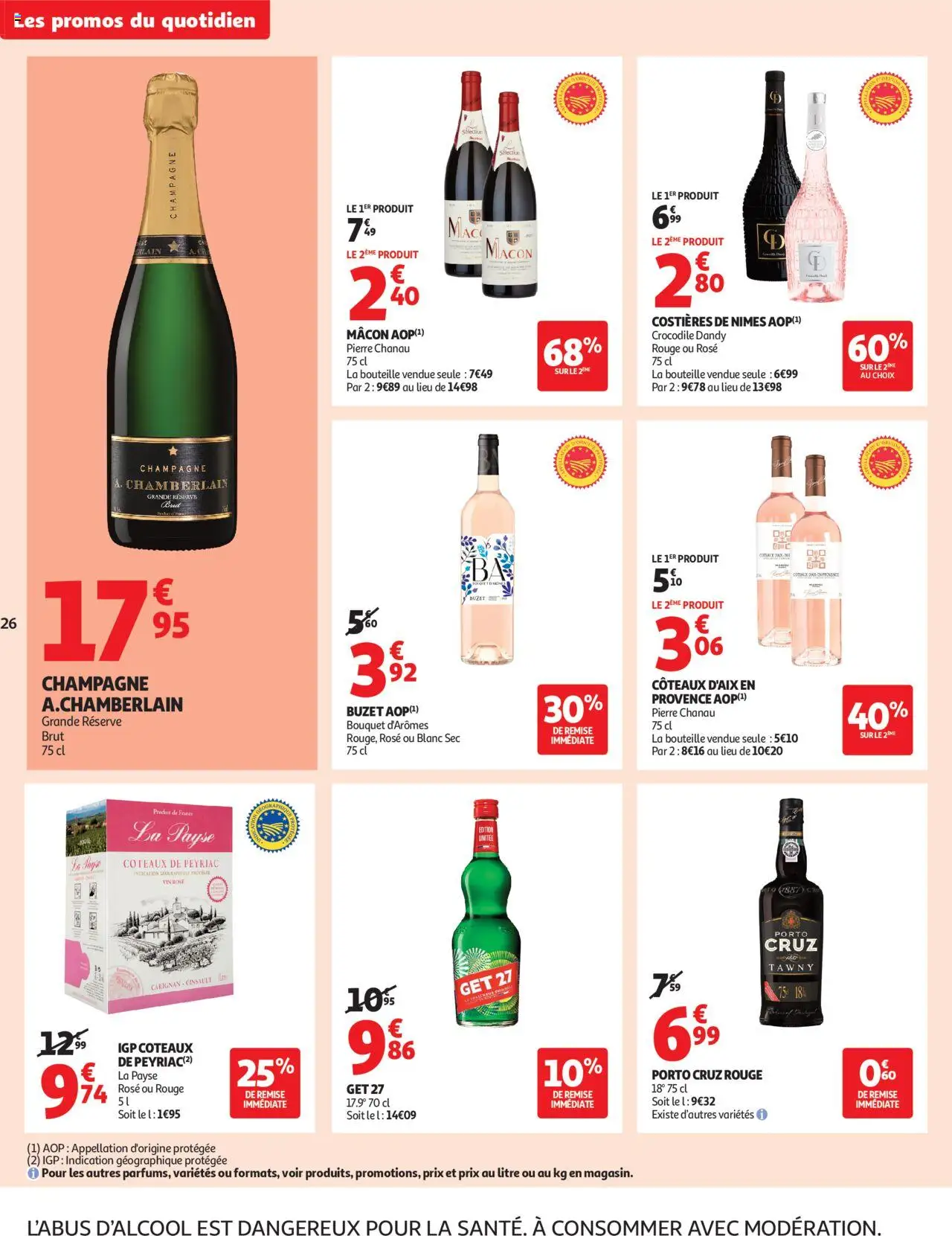  | Page: 26 | Produits: Liqueur, Champagne, Vin
