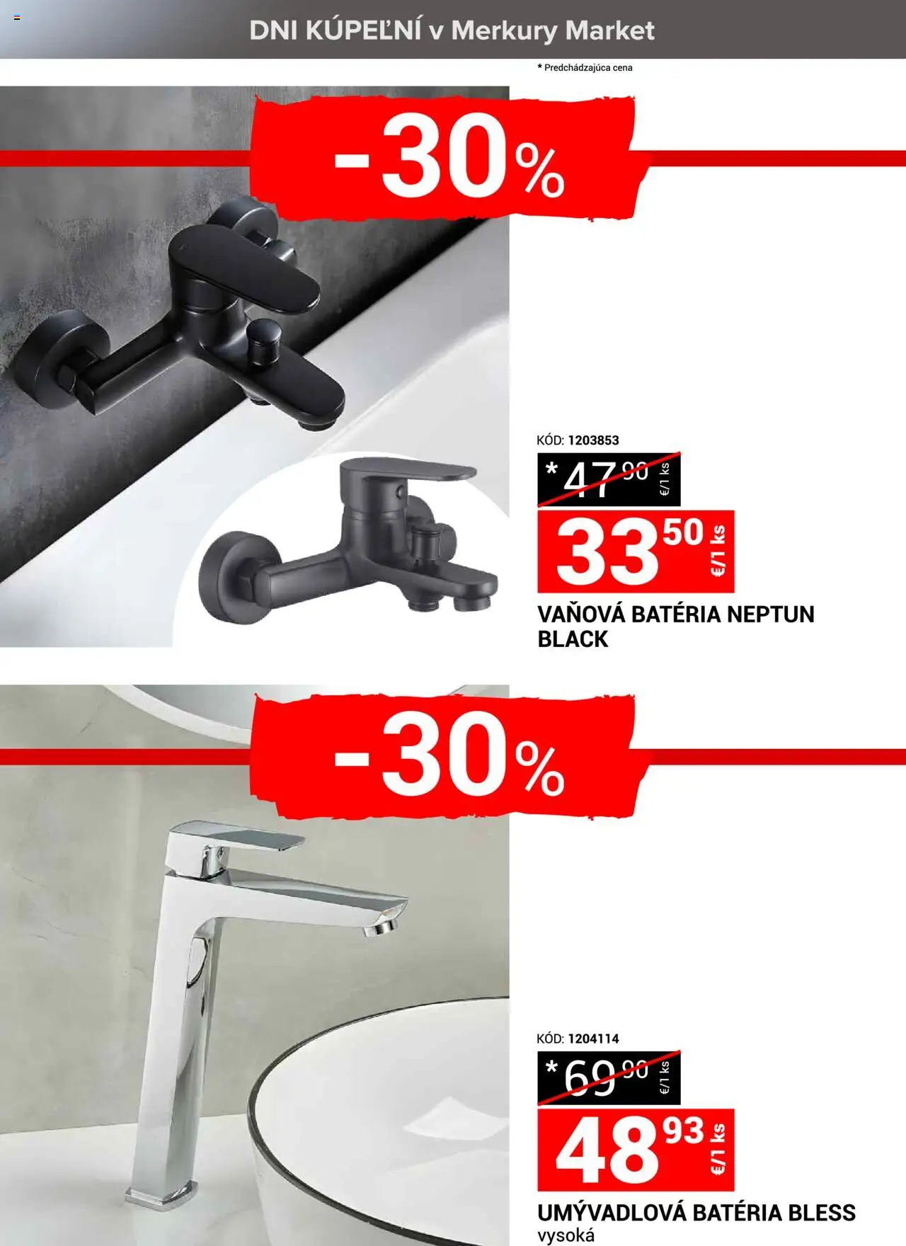 Merkury Market dni kúpeľní │ platný od 19.07.2025 | Strana: 8 | Produkty: Batéria