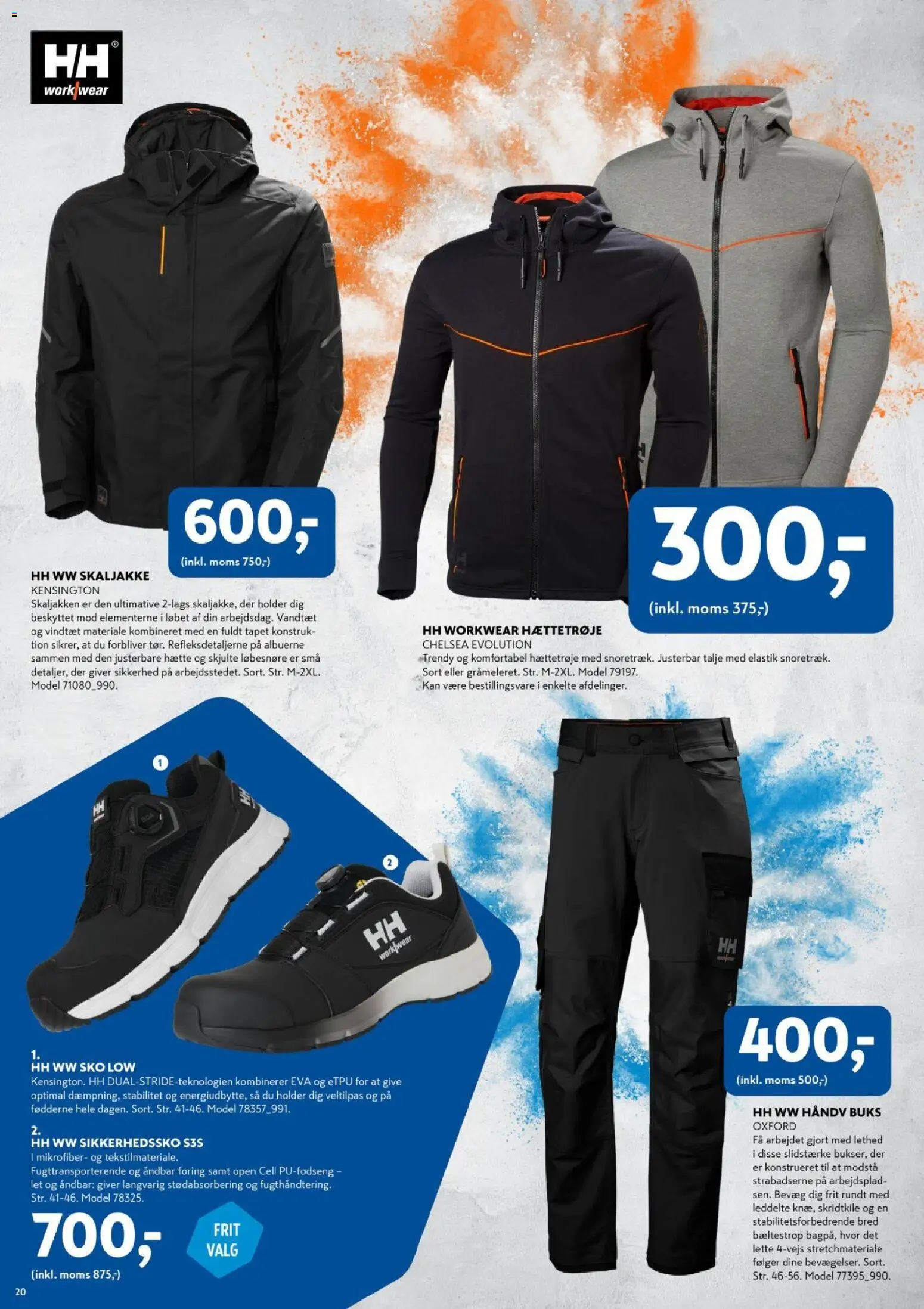 Davidsen tilbudsavis – gyldig fra 05.03.2026 | Side: 20 | Produkter: Hættetrøje, Sko