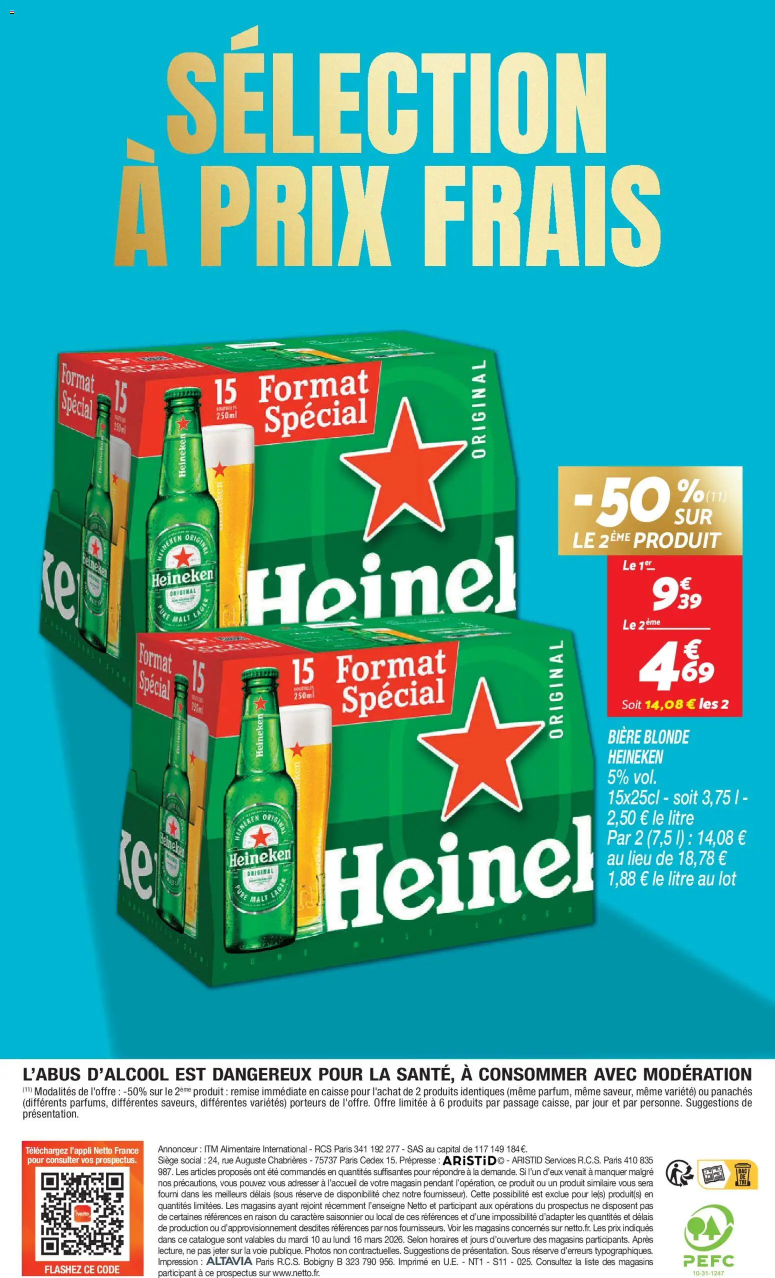 {H1} | Page: 20 | Produits: Bière blonde, Bière, Heineken