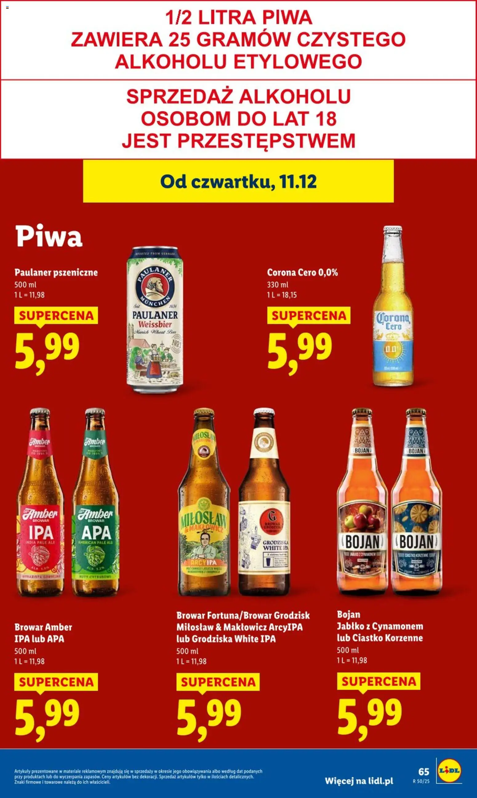Lidl Gazetka od 11.12.2025 | Strona: 65
