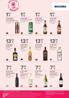 MAXIMA leidinys galioja nuo 18.12.2025 | Puslapis: 7 | Prekių: Balzamas, Degtinė, Vynas, Alus