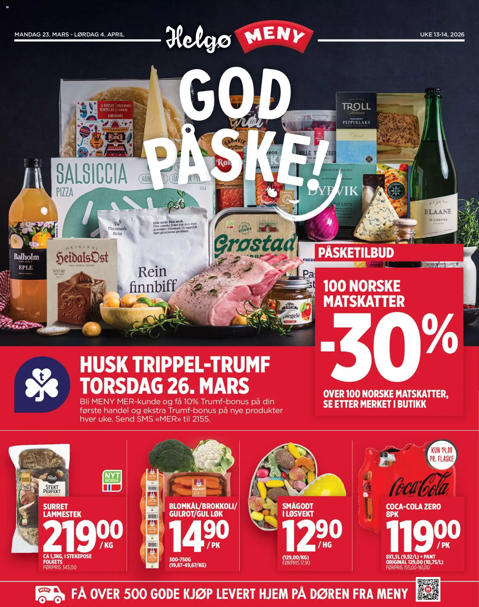 {H1} | Side: 1 | Produkter: Pizza, Gulrot, Trafalet, Løk