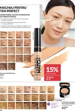 Ofertele Avon valabile de la 01.12.2025 | Pagină: 80 | Produse: Fond de ten, Machiaj, Concealer, Iluminator