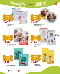 Anteprima del volantino Galassia Animali catalogo valido a partire dal 02.02.2026 | Pagina: 5 | Prodotti: Pesce, Salsa, Prosciutto, Tonno