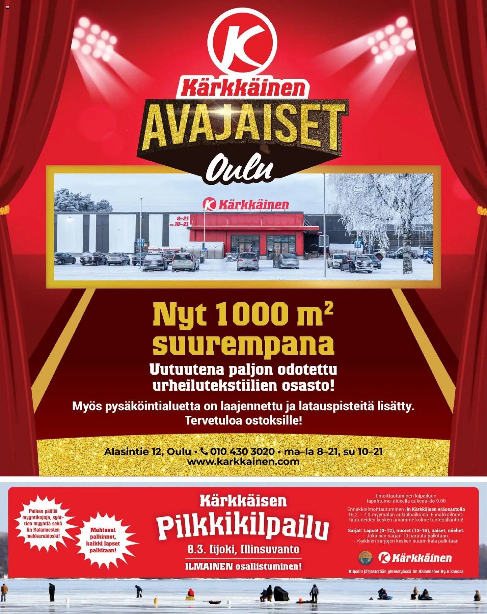Kärkkäinen tarjoukset - Avajaiset Oulu – voimassa 04.03.2026 alkaen | Sivu: 24 | Tuotteet: Kala