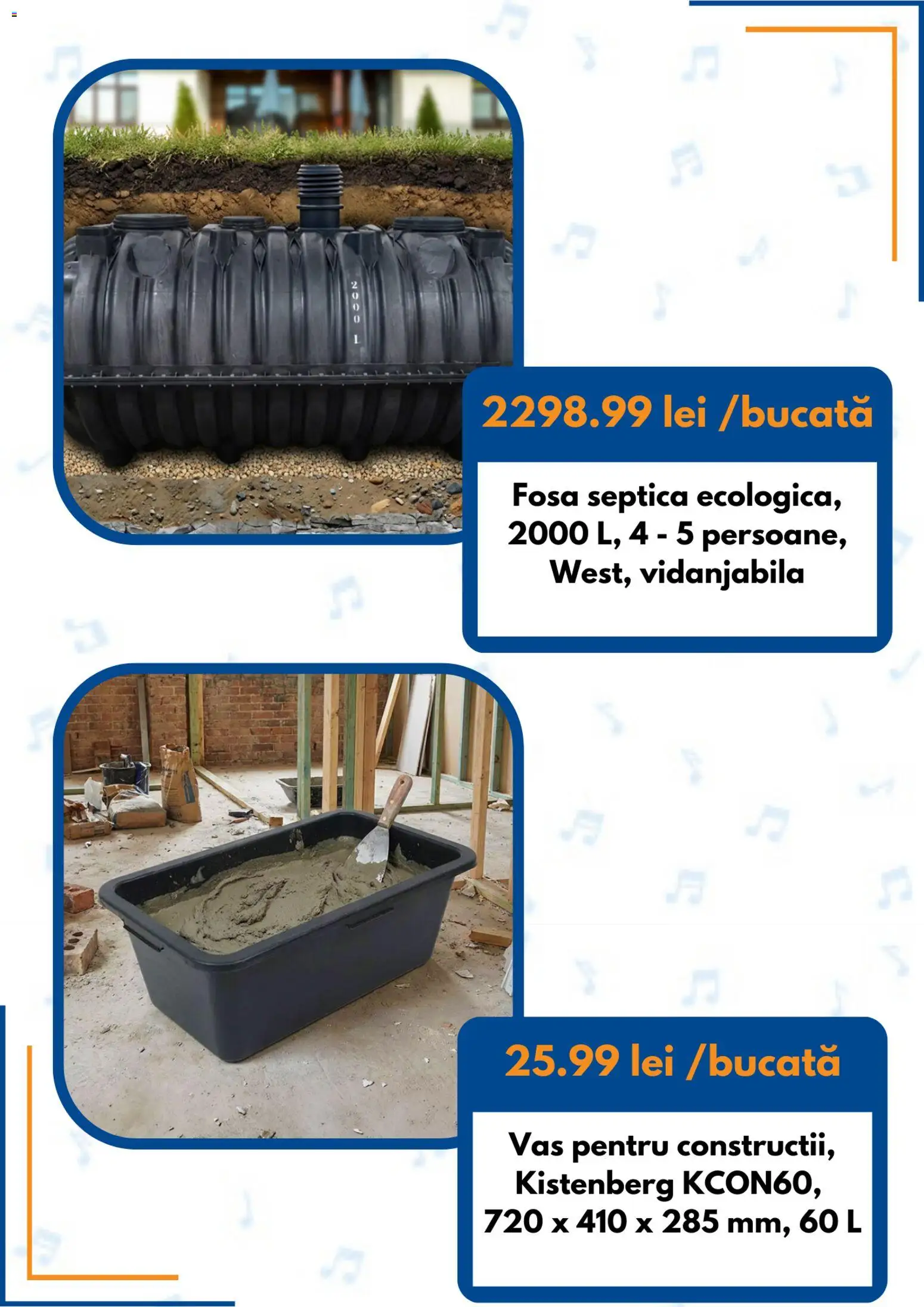 Noul catalog Dedeman – valabil de la 01.03.2026 | Pagină: 5 | Produse: Fosă septică