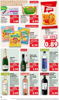 Kaufland prospekt Bottrop	 - gültig ab dem 23.07.2025 | Seite: 26 | Produkte: Furst von metternich, Rotwein, Merlot, Paprika