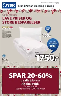 Forhåndsvisning av JYSK kundeavis gyldig fra 15.12.2025