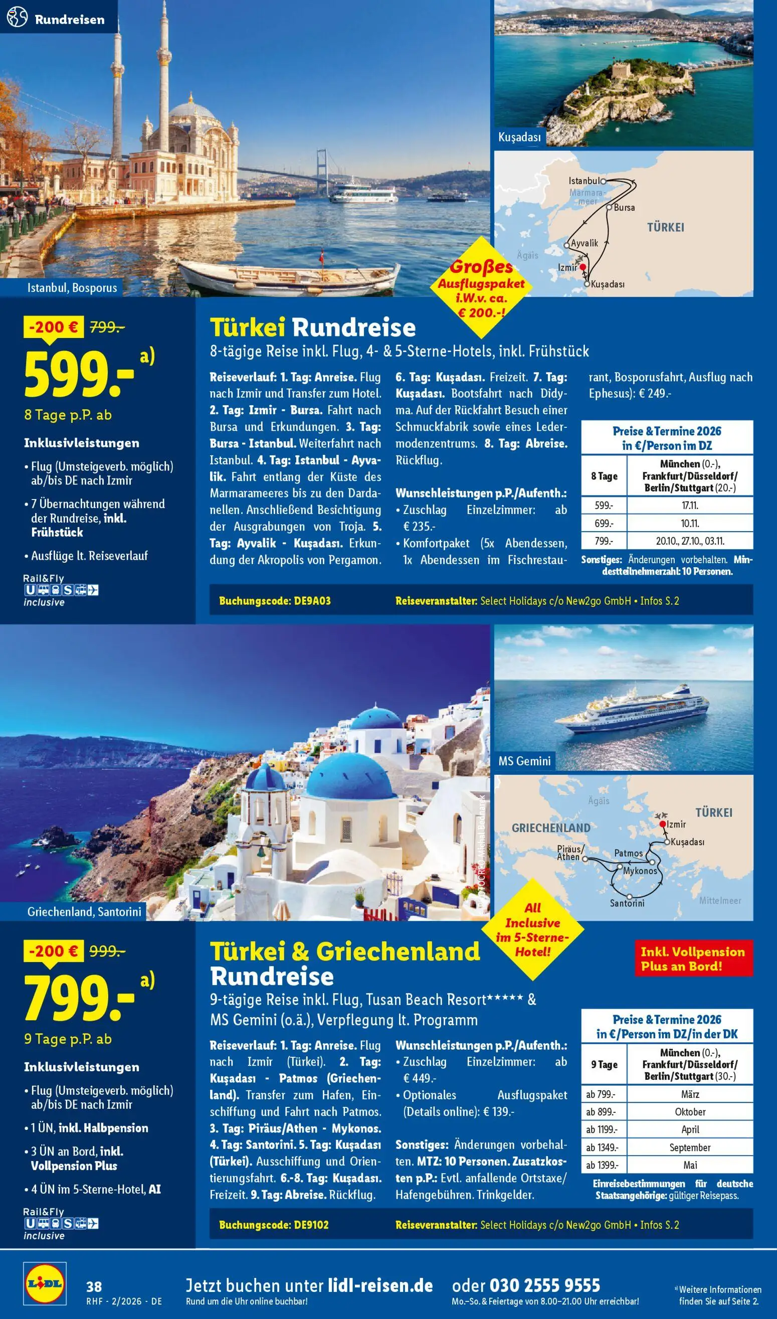 Lidl Reisen Prospekt 	 – gültig ab 31.01.2026 | Seite: 38 | Produkte: Uhr