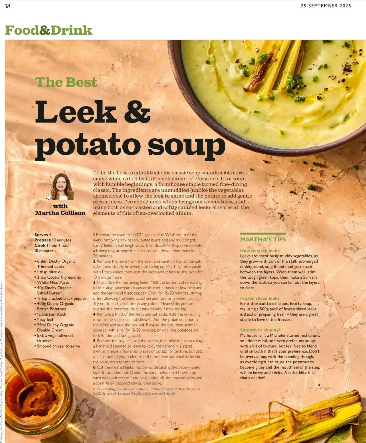  | Page: 24 | Products: Oil, The oven, Soup, Pepper