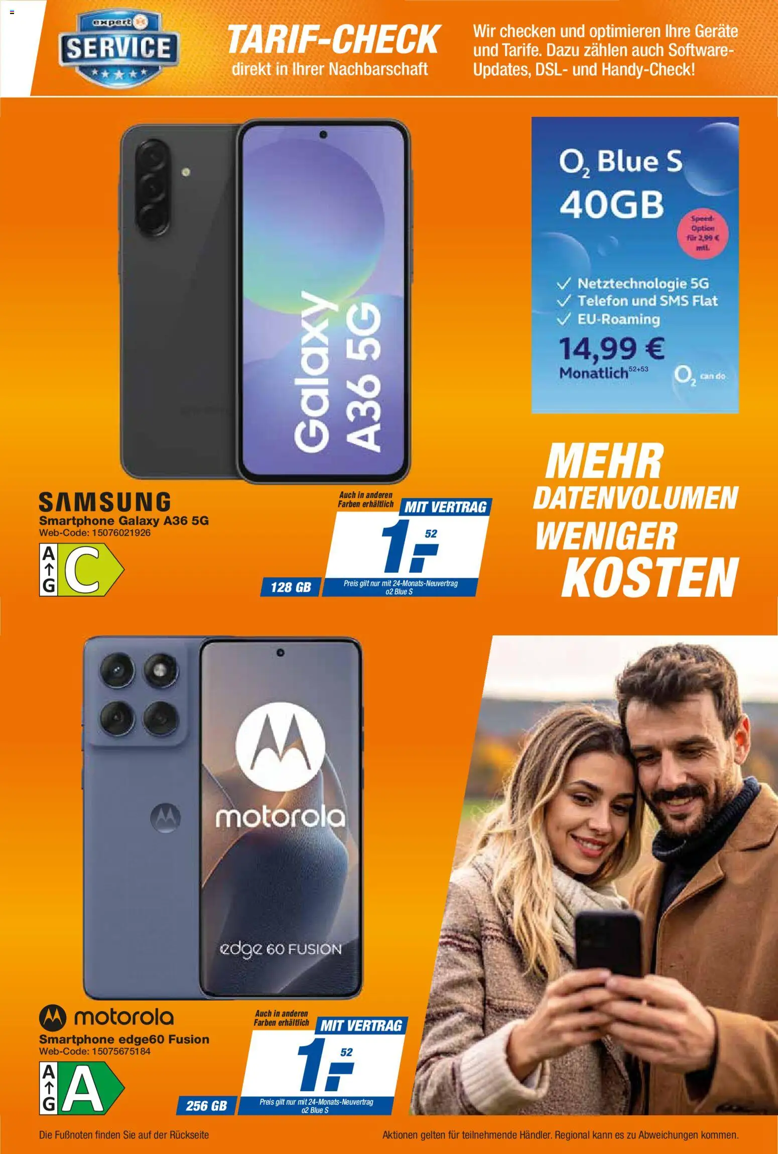 Expert Smarthphone Highlights im November – gültig ab 01.11.2025 | Seite: 21 | Produkte: Samsung, Telefon, Smartphone