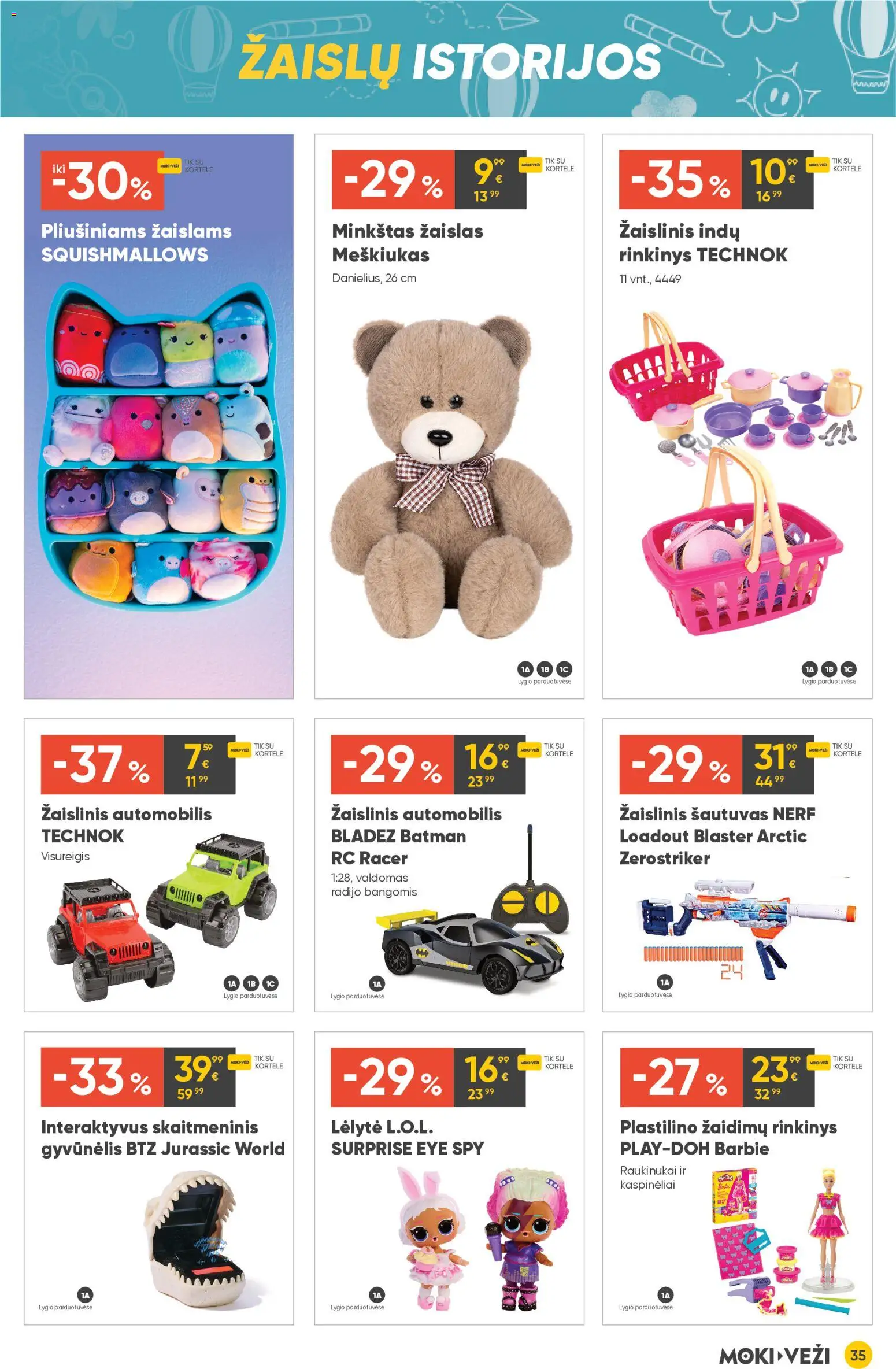 MOKI VEŽI akcijos nuo 13.11.2025 | Puslapis: 35