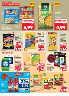 Kaufland gazetka od 24.07.2025 | Strona: 36 | Produkty: Kasza, Chrupki, Kasza gryczana, Kukurydza