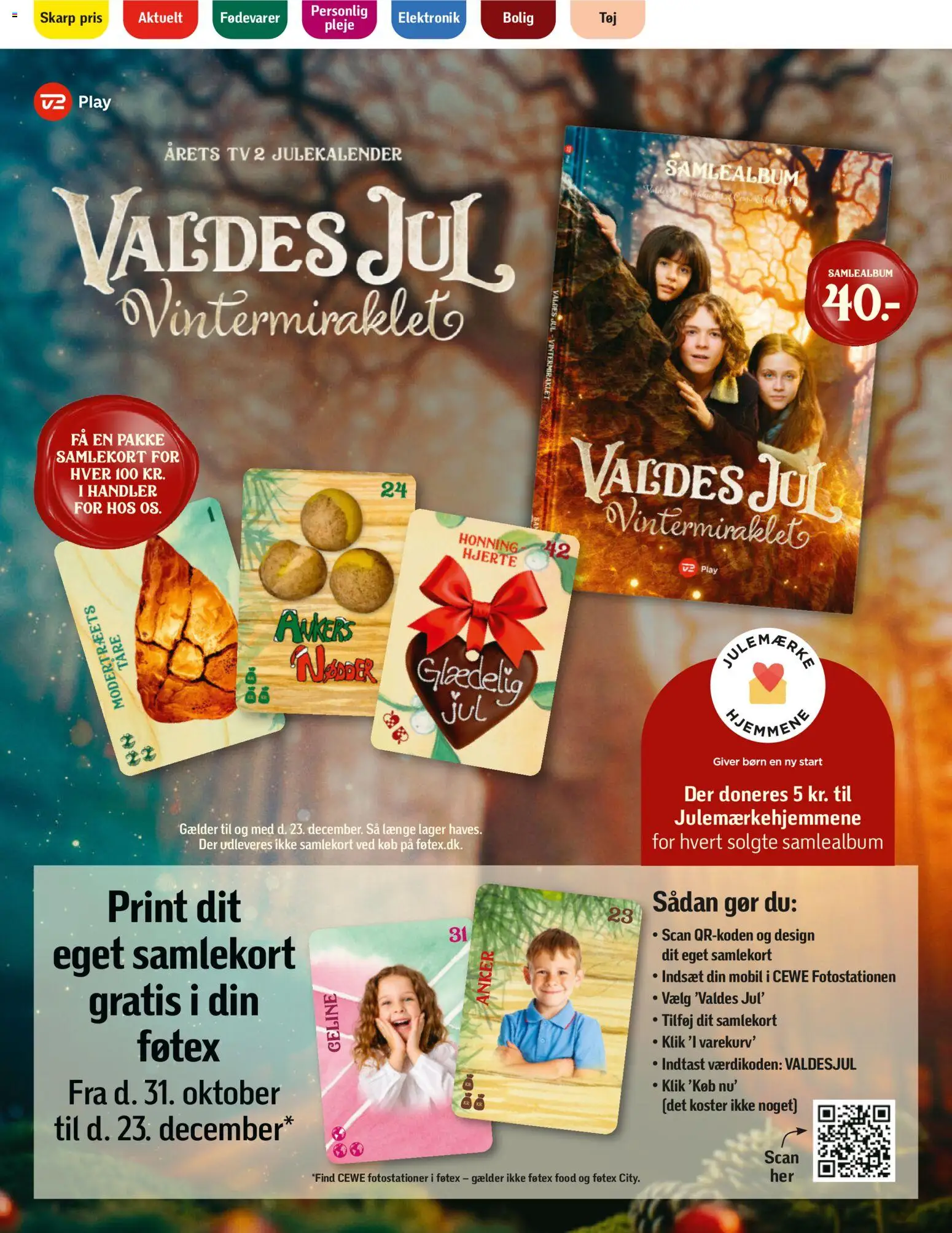 Føtex tilbudsavis – gyldig fra 21.11.2025 | Side: 28 | Produkter: Honning, TV