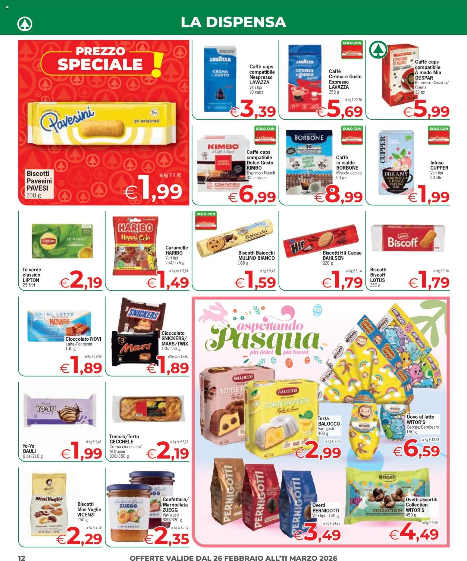 Volantino Eurospar del 26.02.2026 | Pagina: 12