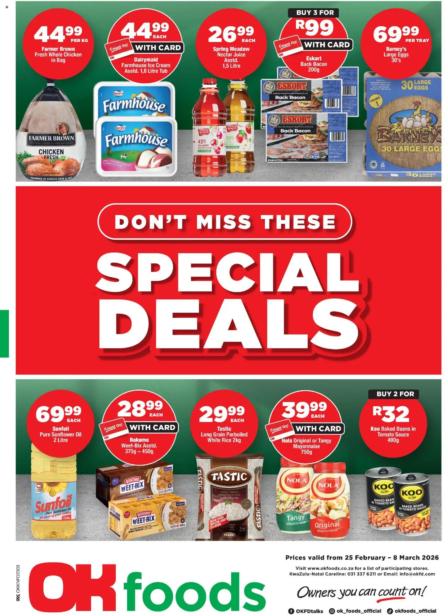 New OK Foods catalogue – valid from 25.02.2026 | Page: 1