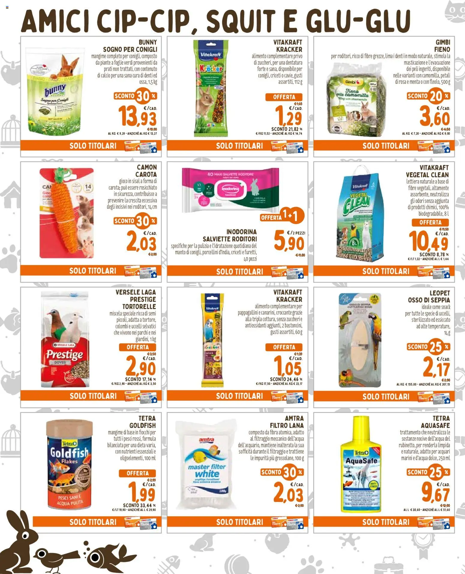 Volantino Conad del 07.01.2026 | Pagina: 6 | Prodotti: Carota, Lima, Fiocchi, Acqua