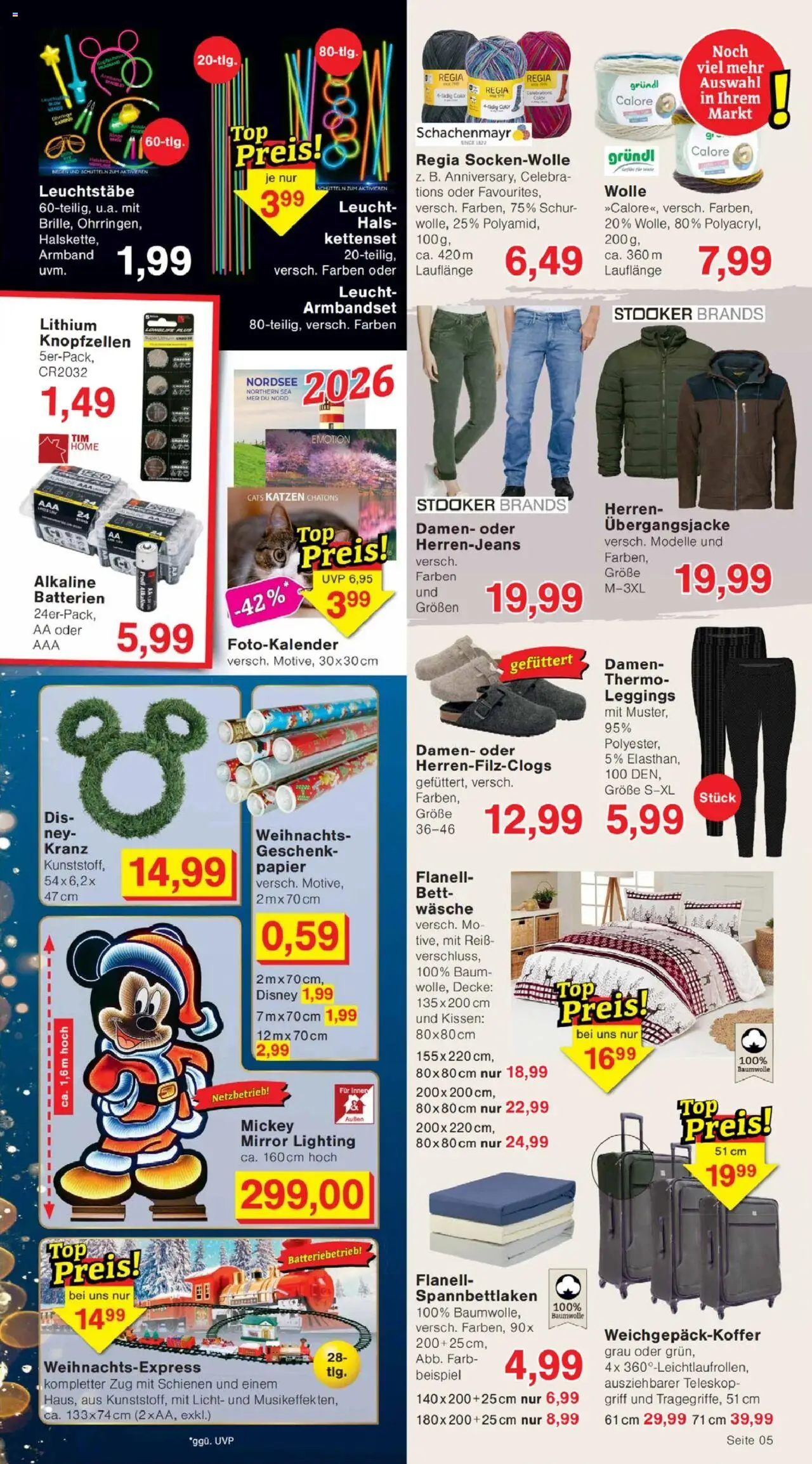 Jawoll Prospekt – gültig ab 20.10.2025 | Seite: 9 | Produkte: Bett, Decke, Batterien, Leggings