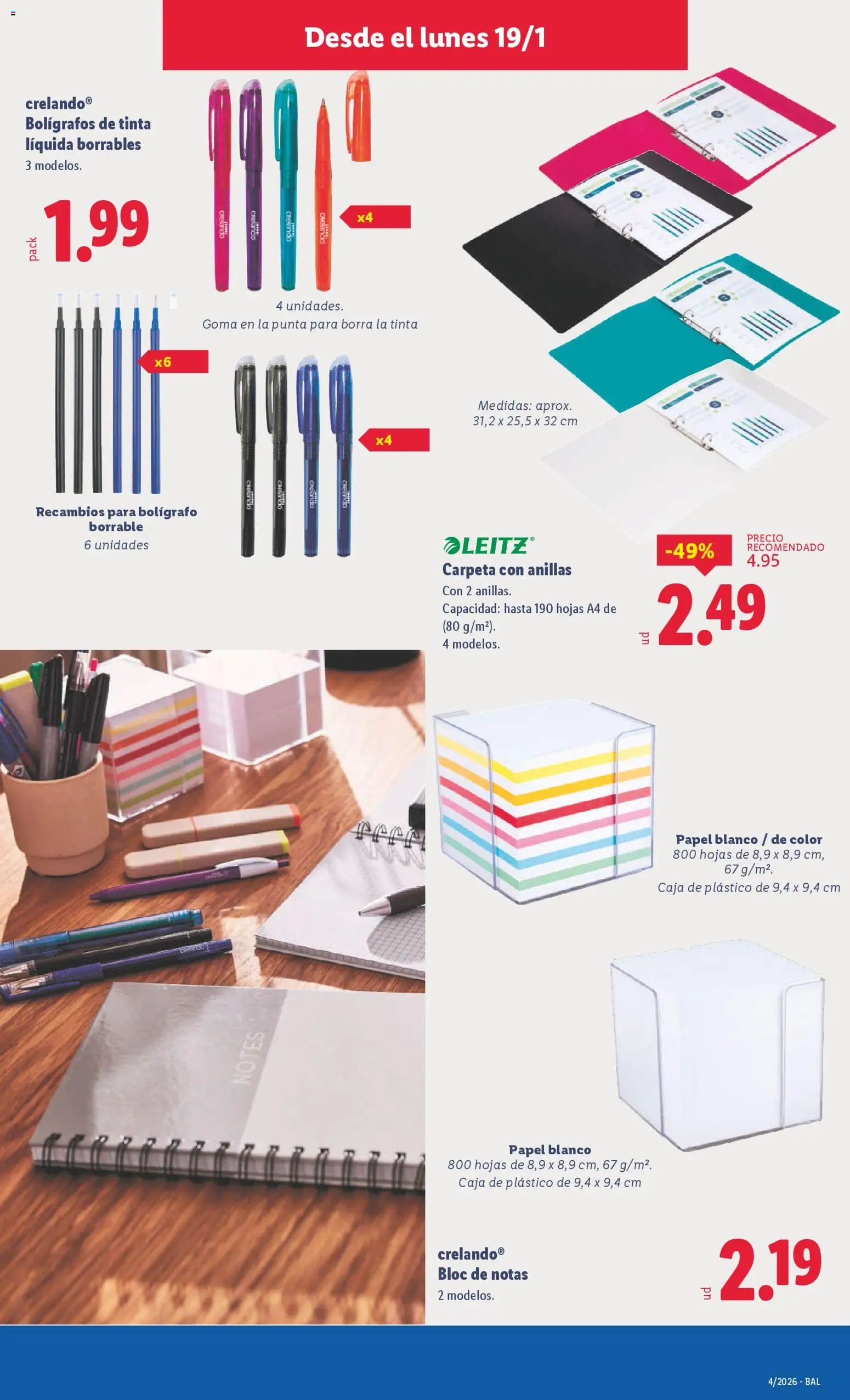 Lidl folleto de bazar │ válido desde el 19.01.2026 | Página: 19 | Productos: Caja