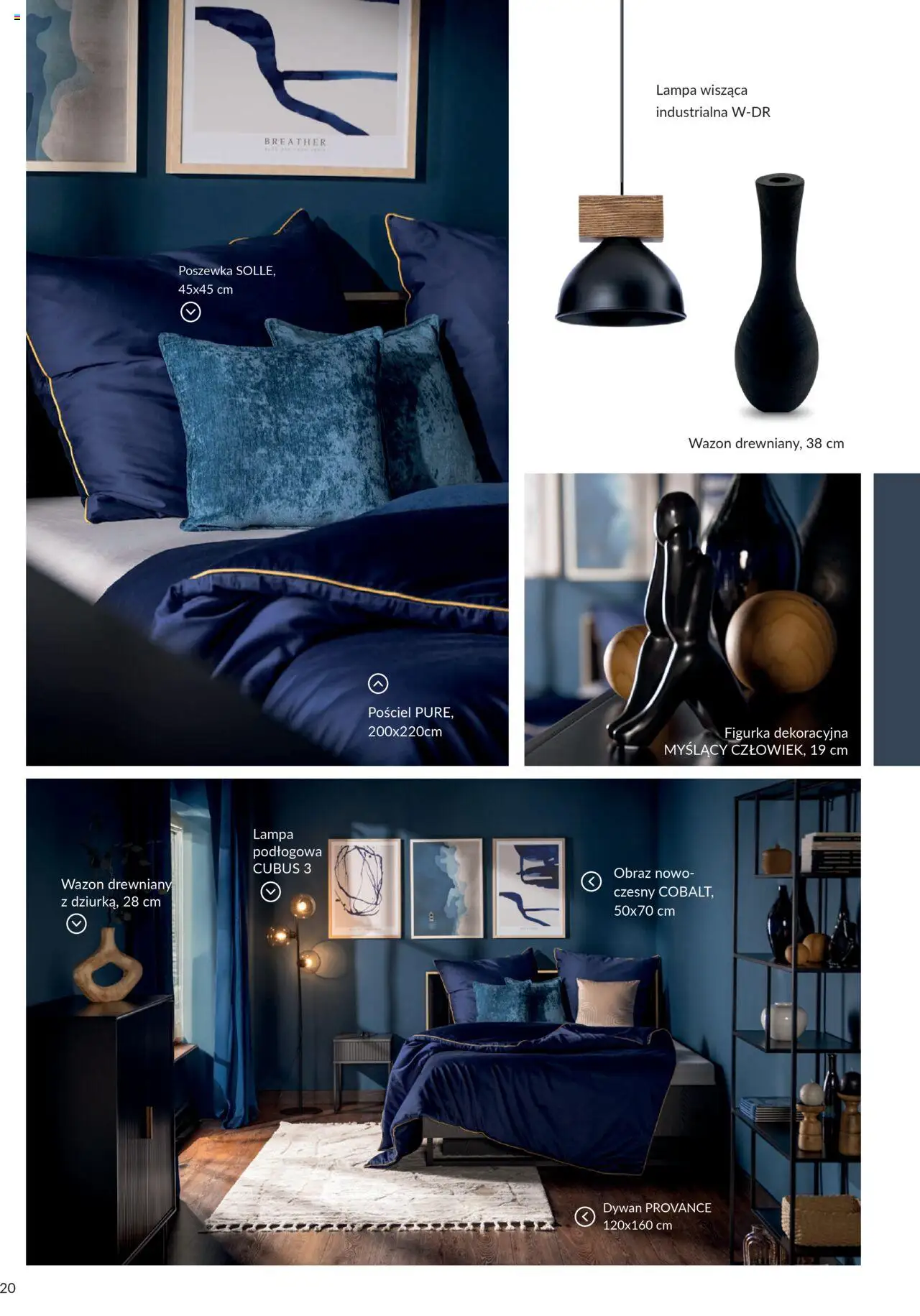 Salony Agata Gazetka - Trendbook od 21.03.2025 | Strona: 20 | Produkty: Pościel, Dywan, Wazon, Lampa