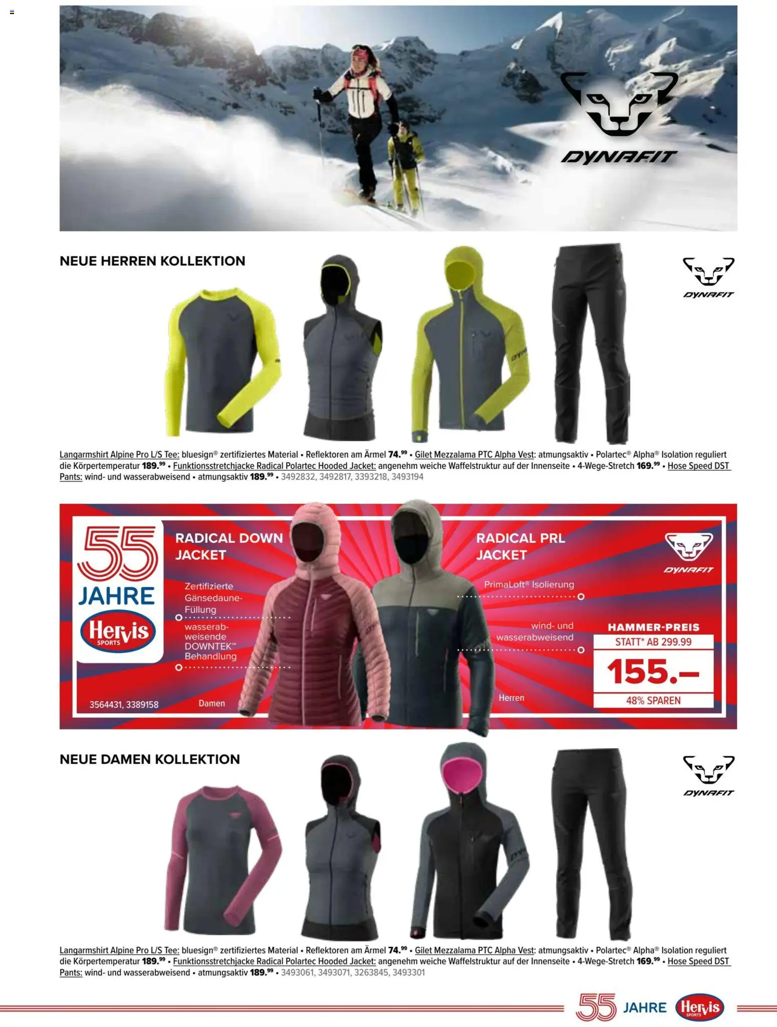 Hervis Angebote gültig ab 04.11.2025 | Seite: 9 | Produkte: Hose, Tee