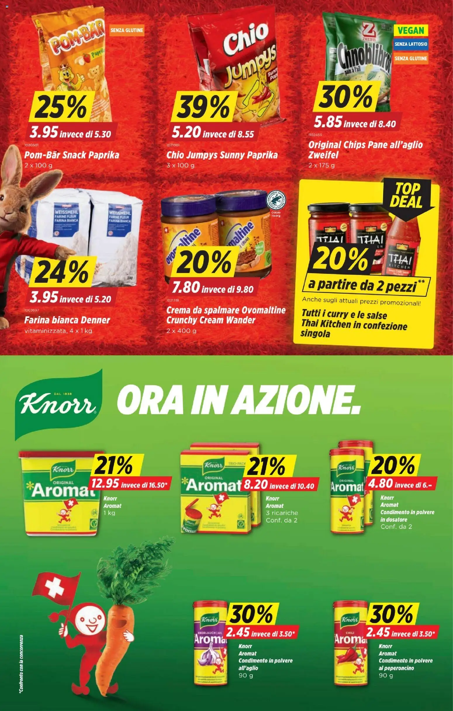 Denner aktionen IT – gültig ab 26.03.2026 | Seite: 10 | Produkte: Pane, Chili, Chips, Knoblauch