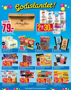ÖoB reklamblad aktuell från 15.09.2025 | Sida: 2 | Produkter: Lakrits, Chips, Citron, Popcorn