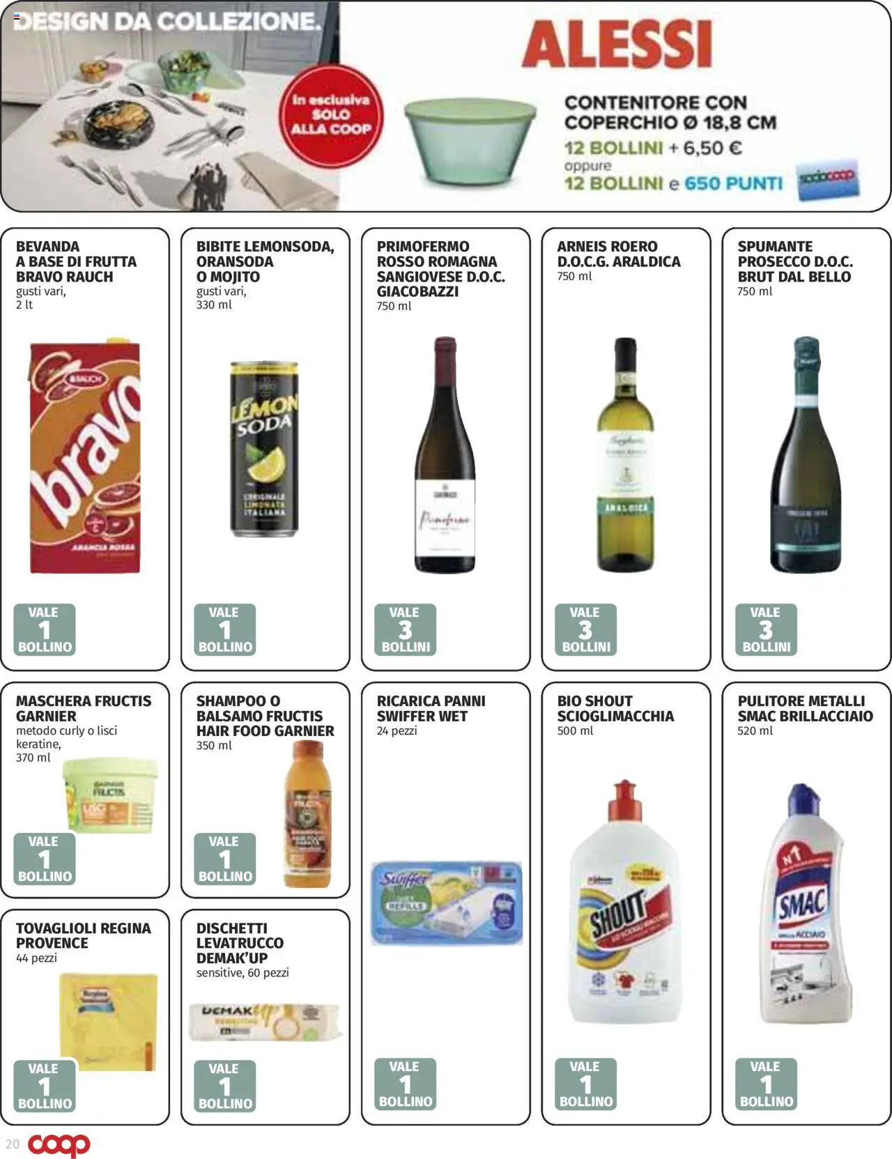 Volantino COOP del 16.10.2025 | Pagina: 20 | Prodotti: Shampoo, Maschera, Prosecco, Arancia