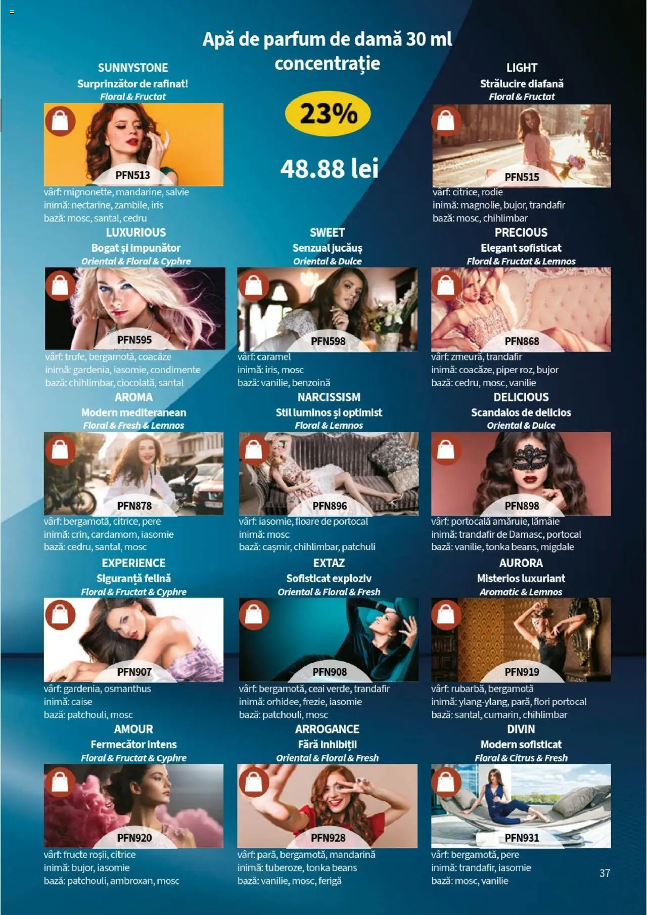 Catalog Lady’s – valabil de la 01.08.2025 | Pagină: 37 | Produse: Parfum, Ahtapot, Apă, Lămâie