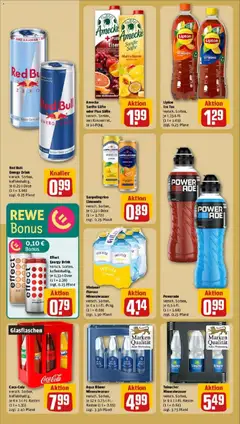 Red Bull, Energy Drink versch. Sorten, koffeinhaltig, je 0,25-l-Dose (1 l = 3.96) zzgl. 0.25 Pfand ab 26.01.2026 gültig | Seite: 18