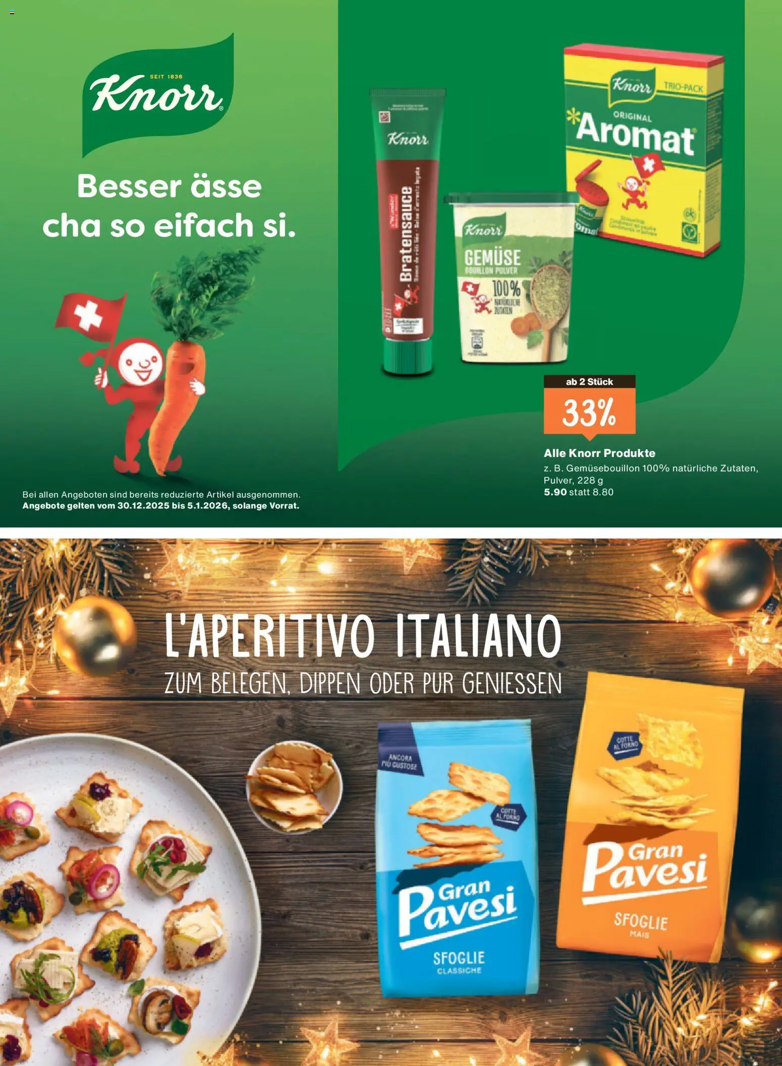 Migros Magazin – gültig ab 29.12.2025 | Seite: 36 | Produkte: Pulver, Gemüse